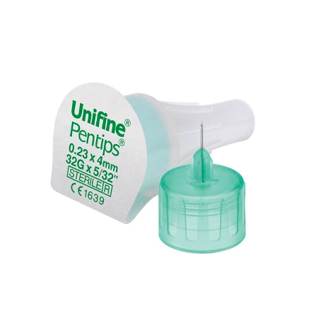 Owen Mumford Unifine Pentips Pen Needles - 32G 4mm 100/bx