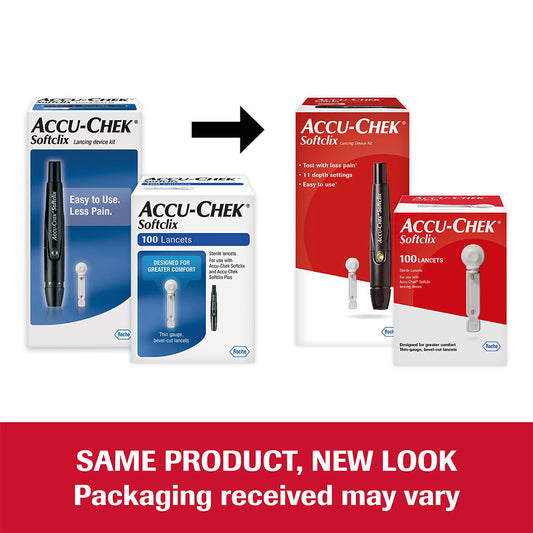 Accu-Chek SoftClix Lancing Bundle (Lancing Device and 100 Lancets)