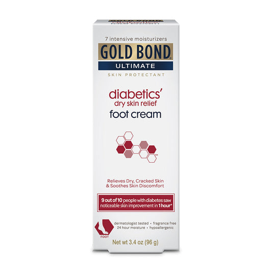 Gold Bond Ultimate Diabetics’ Dry Skin Relief Foot Cream - 3.4 oz.