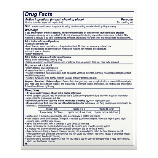 Nicorette Gum - 2mg - Original