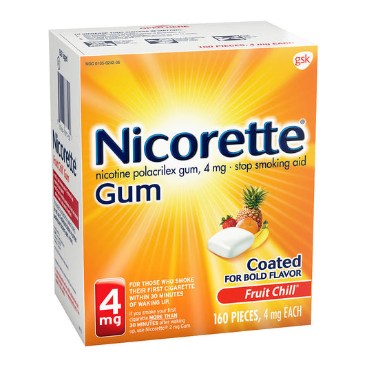 Nicorette Gum - 4mg - Fruit Chill