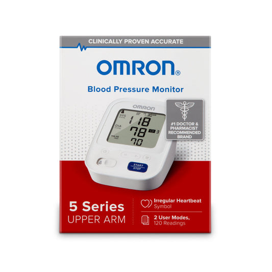 Omron 5 Series Upper Arm Blood Pressure Monitor BP7200