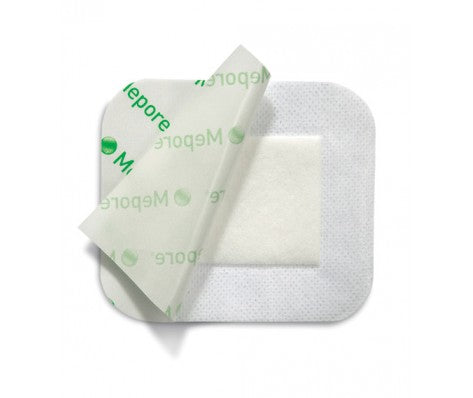 Molnlycke 670900 - Mepore Adherent Absorbent Dressing 3.6" X 4" 50/bx