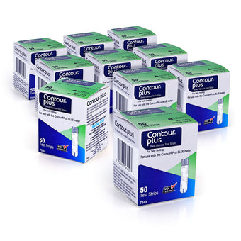 compare product Contour Plus Test Strips  500ct