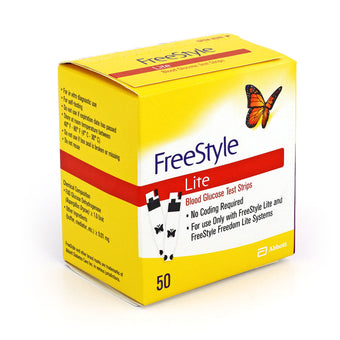 compare product FreeStyle Lite Test Strips