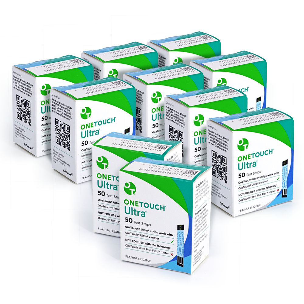 One Touch Ultra Test Strips 500ct