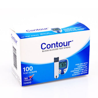 compare product Bayer Contour Test Strips 100ct