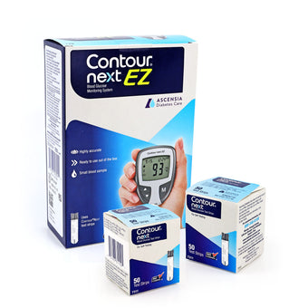 compare product Contour Next EZ Meter Kit w/ 100 Test Strips