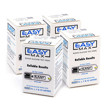 compare product EASYMAX Test Strips 200ct