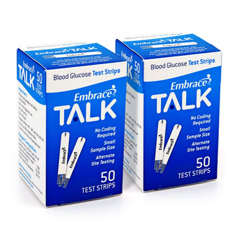 compare product Embrace Talk Test Strips 100ct