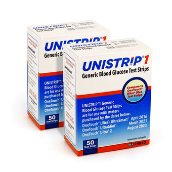 compare product UniStrip Test Strips 100ct