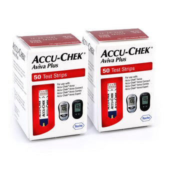 compare product Accu-Chek Aviva Plus Test Strips 100ct