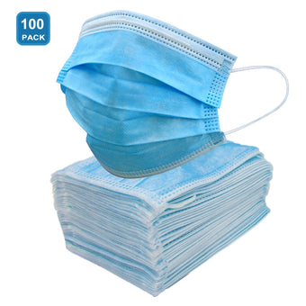 compare product 3 Ply Disposable Face Mask (100 Pack)