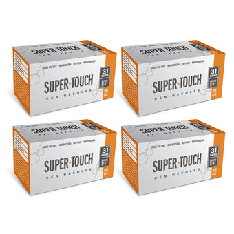 compare product Super Touch Pen Needles - 31G 6mm 100/BX - Pack of 4