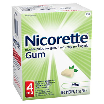compare product Nicorette Gum - 4mg - Mint