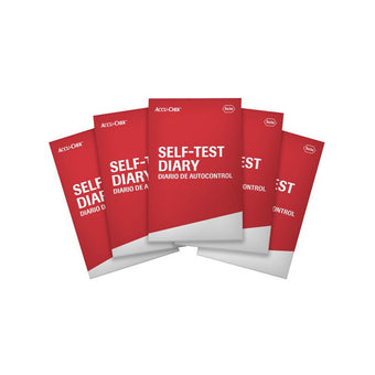 compare product Accu-Chek Self-Test Diary - 5 Pack