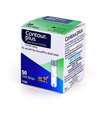 compare product Contour Plus Test Strips 50ct