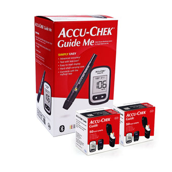 compare product Accu-Chek Guide Me Meter Combo (Meter & 100 Test Strips)