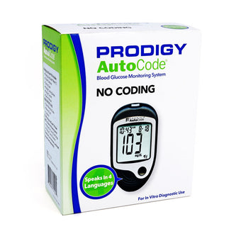 compare product Prodigy Autocode Talking Glucose Meter Kit