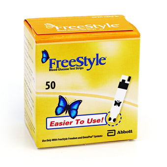 compare product FreeStyle Test Strips