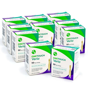 compare product One Touch Verio Test Strips 500ct