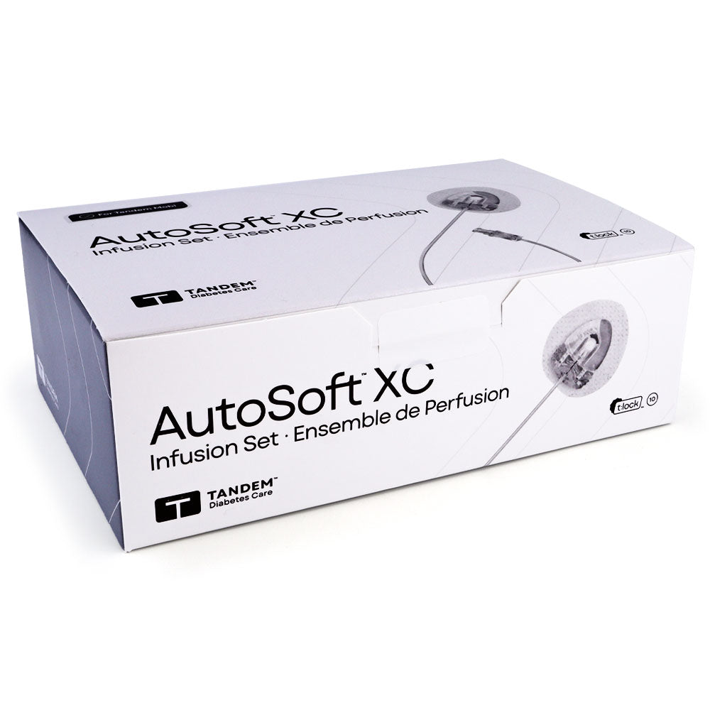 Tandem Autosoft XC Infusion Set 6mm 23 inch 10 Count