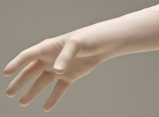 DermAssist Stretch Vinyl Exam Gloves - Series 162