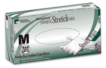 compare product DermAssist Stretch Vinyl Exam Gloves - Series 162