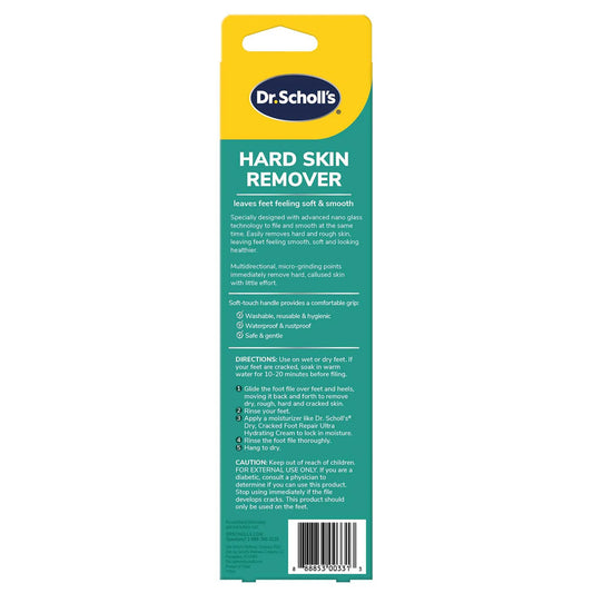 Dr. Scholl’s Hard Skin Remover Nano Glass Foot File