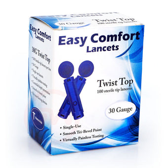 compare product Easy Comfort Twist Top Lancets - 30G