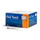 EasyTouch Insulin Syringes - 27G 1cc 1/2" 100/bx