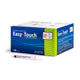 EasyTouch Insulin Syringes - 29G 1cc 1/2" 100/bx