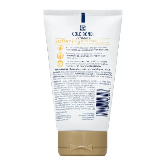 Gold Bond Ultimate Softening Foot Cream - 4 oz.