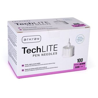 compare product Arkray Tech Lite Pen Needles - 6mm 32G 100/BX