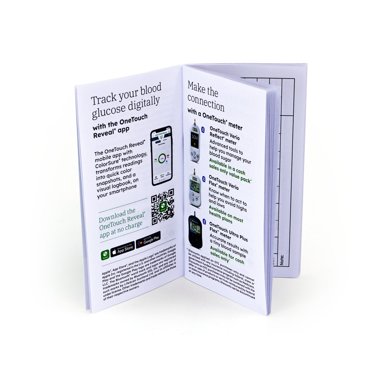 OneTouch Logbook - 3 Pack
