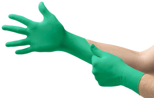 Ansell MICRO-TOUCH DENTA-GLOVE Green Neoprene Exam Gloves