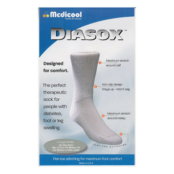 compare product Medicool DiaSox Diabetic Socks