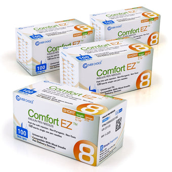 compare product Clever Choice Comfort EZ Insulin Pen Needles - 31G 8mm 100/bx - Pack of 4