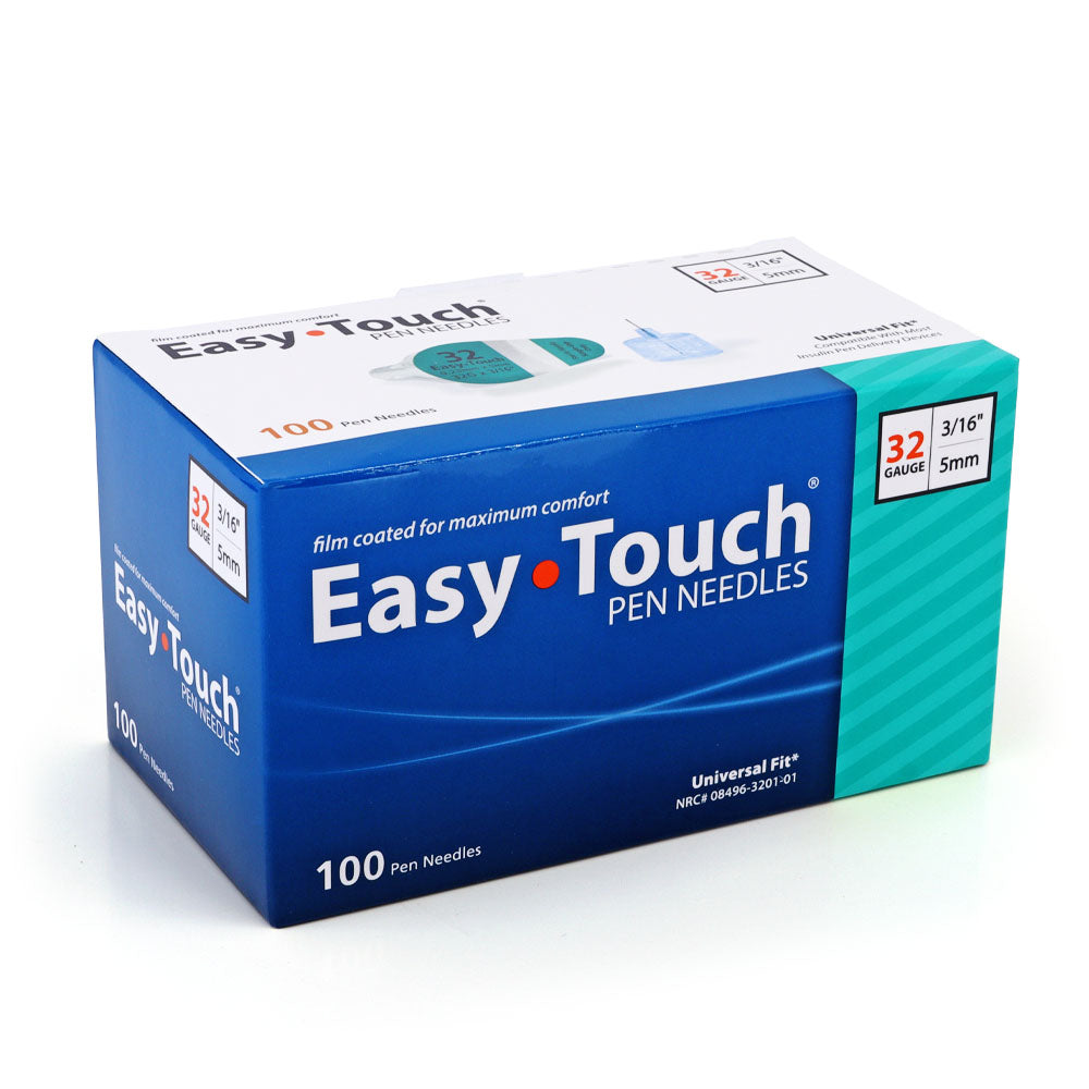 EasyTouch Pen Needles - 32G 5mm 100/bx - Pack of 4