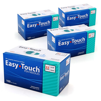 compare product EasyTouch Pen Needles - 32G 5mm 100/bx - Pack of 4