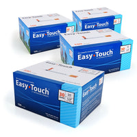 EasyTouch Insulin Syringes - 30G 1cc 1/2" 100/bx - Pack of 4