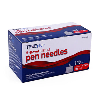 compare product TRUEplus Pen Needles - 29G 12mm 100/bx