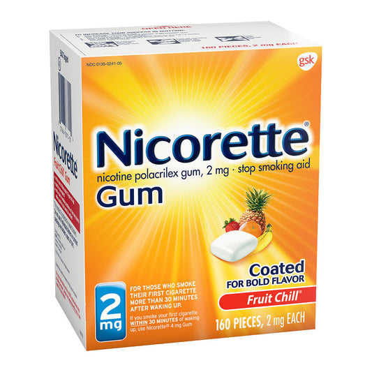 Nicorette Gum - 2mg - Fruit Chill