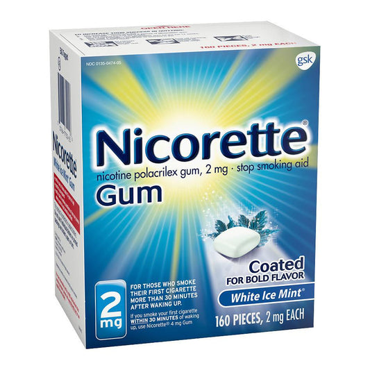 Nicorette Gum - 2mg - White Ice Mint