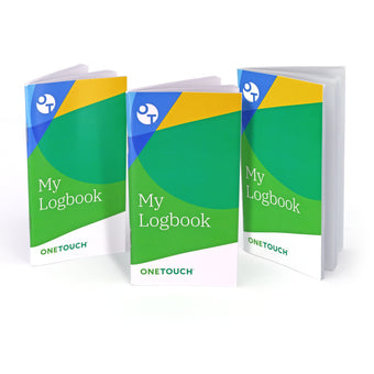 compare product OneTouch Logbook - 3 Pack