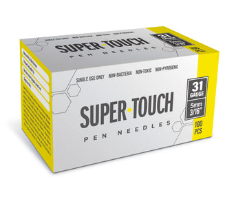 compare product Super Touch Pen Needles - 31G 5mm 100/BX