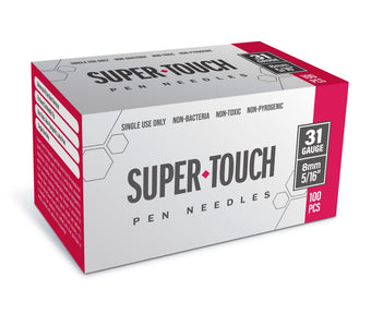compare product Super Touch Pen Needles - 31G 8mm 100/BX