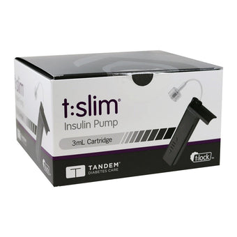 compare product Tandem t:slim 3mL Cartridge With t:lock - 10/Bx