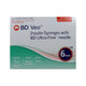 BD Veo Insulin Syringes - 31G 1cc 6mm