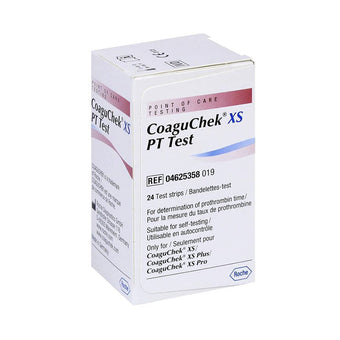 compare product CoaguChek XS PT Test Strips 24ct